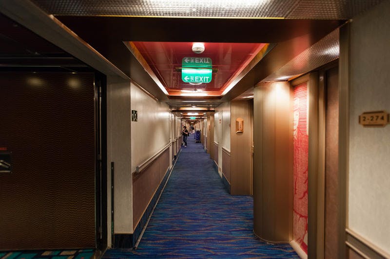 Hallways, Stairways and More on Carnival Glory Cruise Ship Cruise Critic