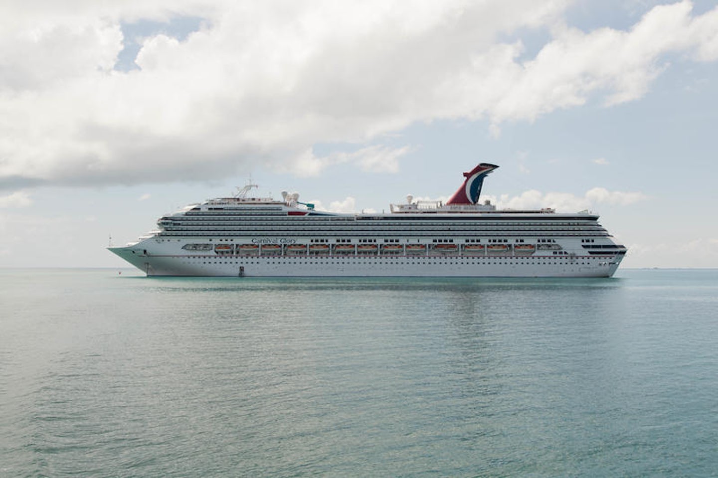 Ship Exterior on Carnival Glory