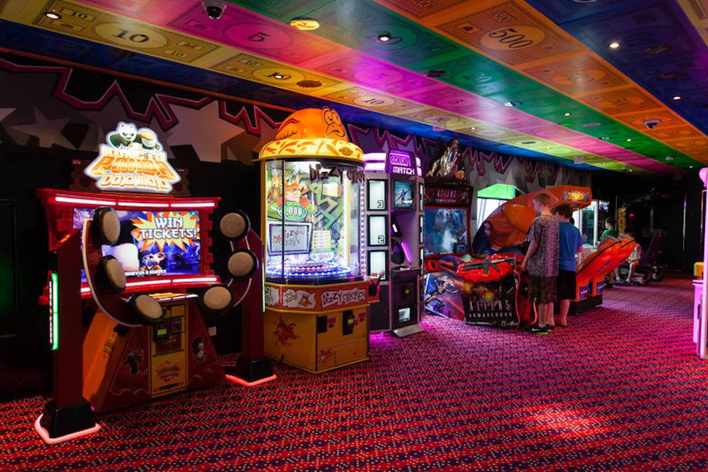 Video Arcade on Carnival Glory