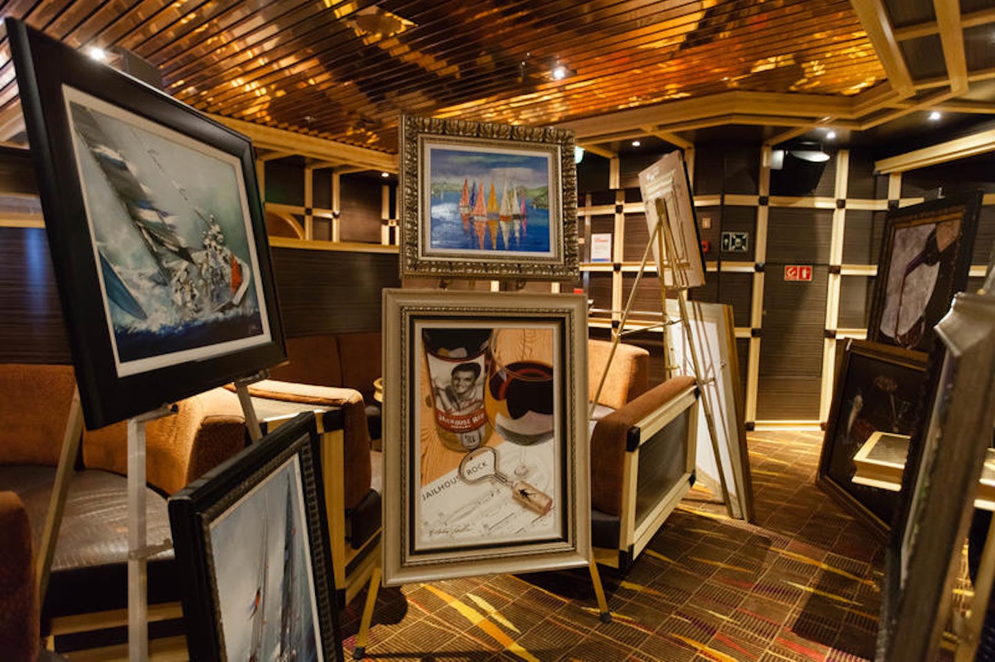 Art Auction on Carnival Glory