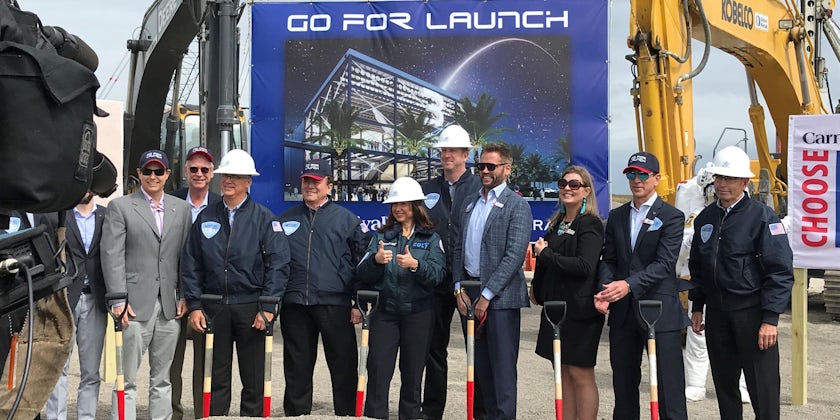 Carnival Cruise Line Breaks Ground on New Port Canaveral Terminal (Photo: Gina Kramer)