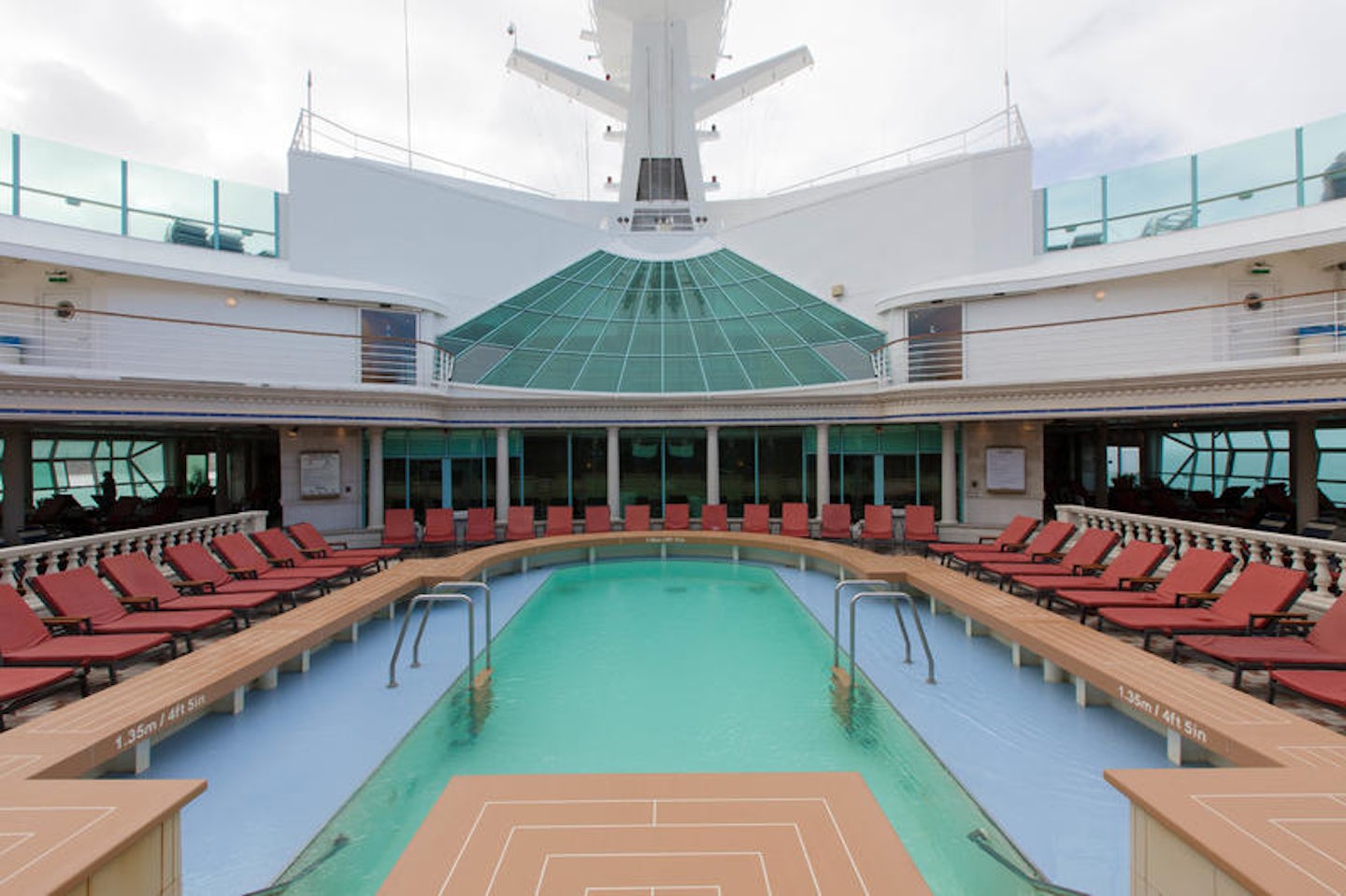 The Solarium Adult Pool on Voyager of the Seas