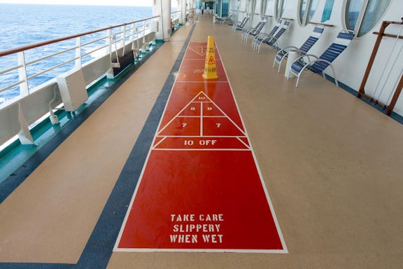 cruise ship deck games