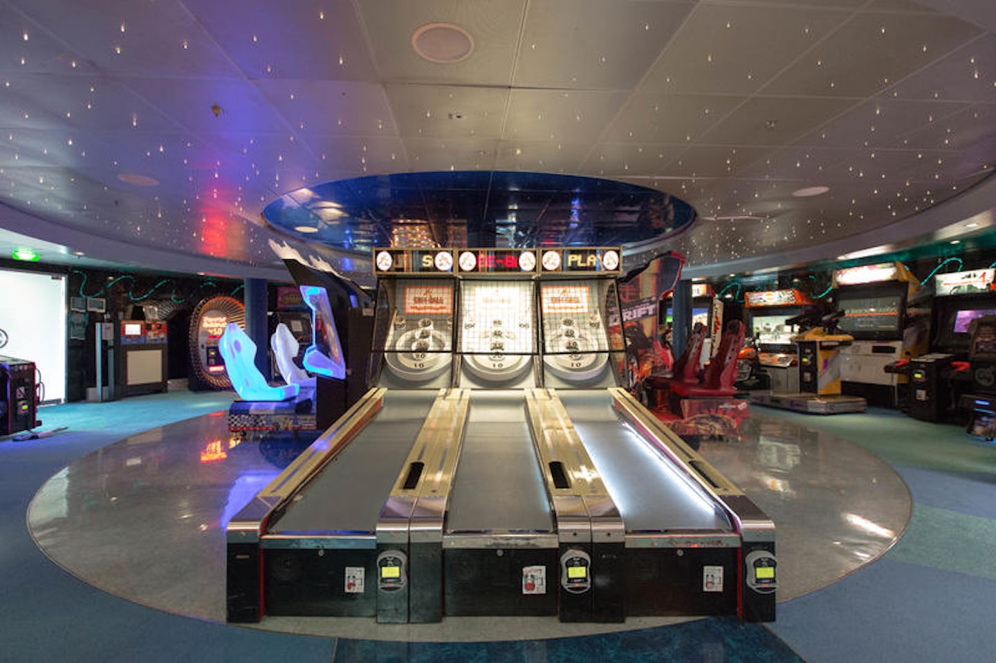 Video Arcade on Voyager of the Seas