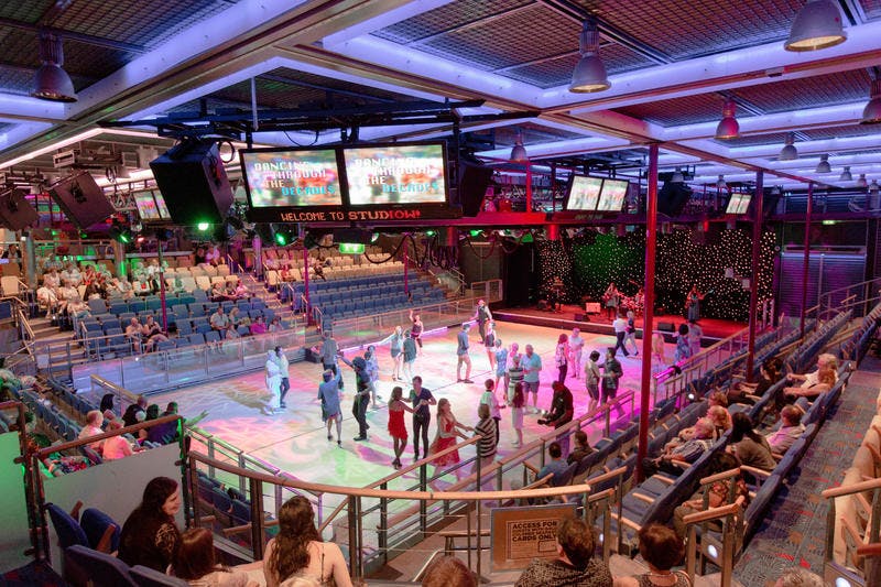 Studio B Ice Rink On Royal Caribbean Voyager Of The Seas Cruise Ship ...