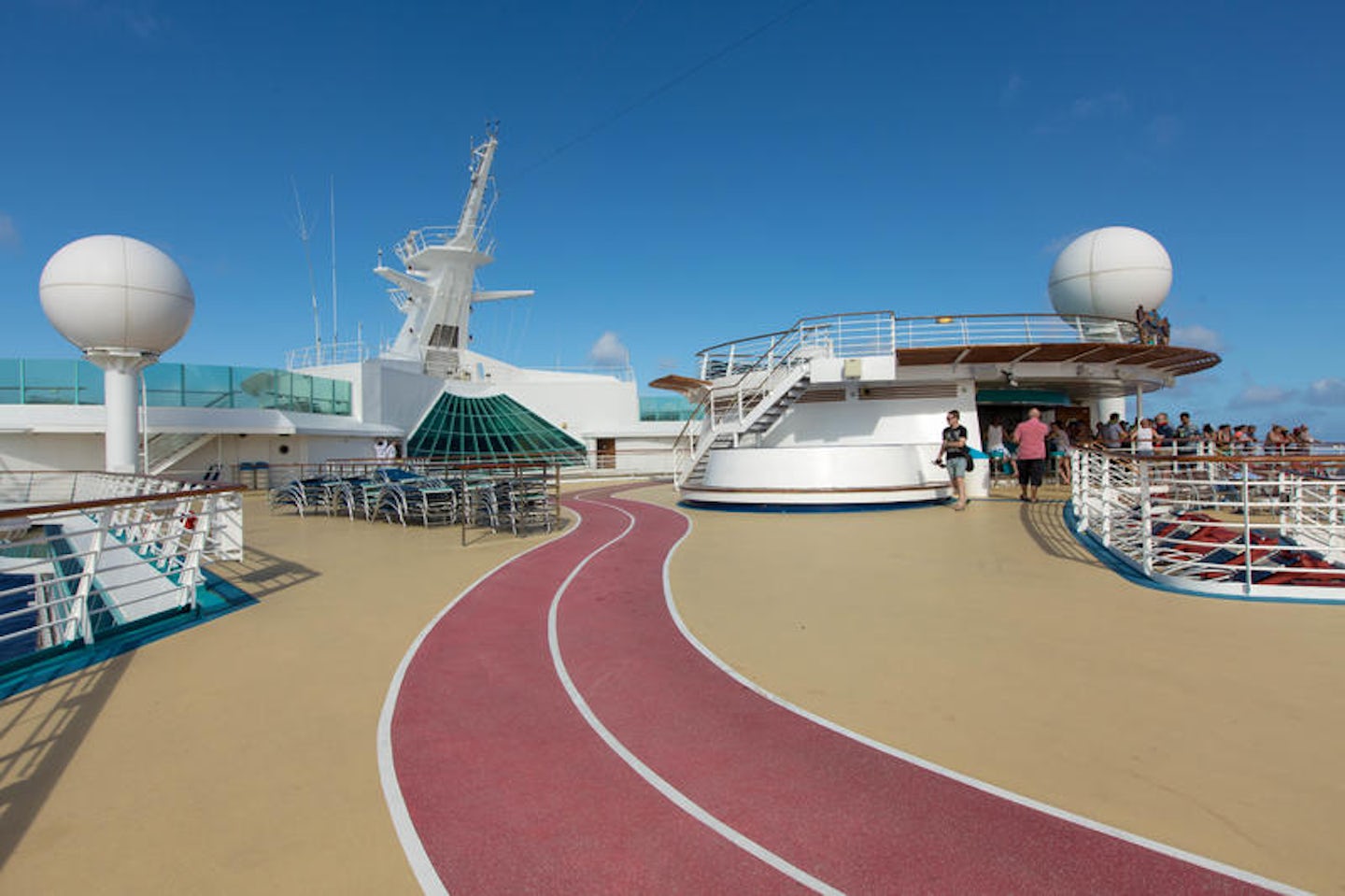 Jogging Track on Voyager of the Seas