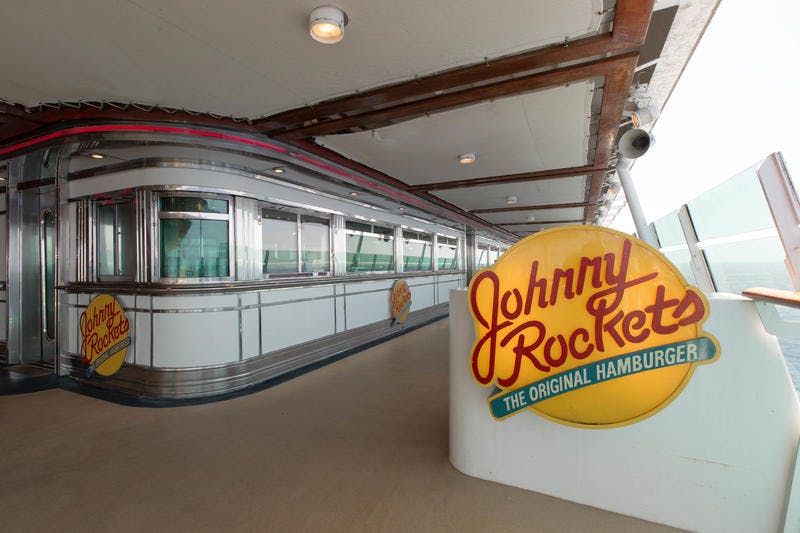 Johnny Rockets on Royal Caribbean Voyager of the Seas Cruise Ship