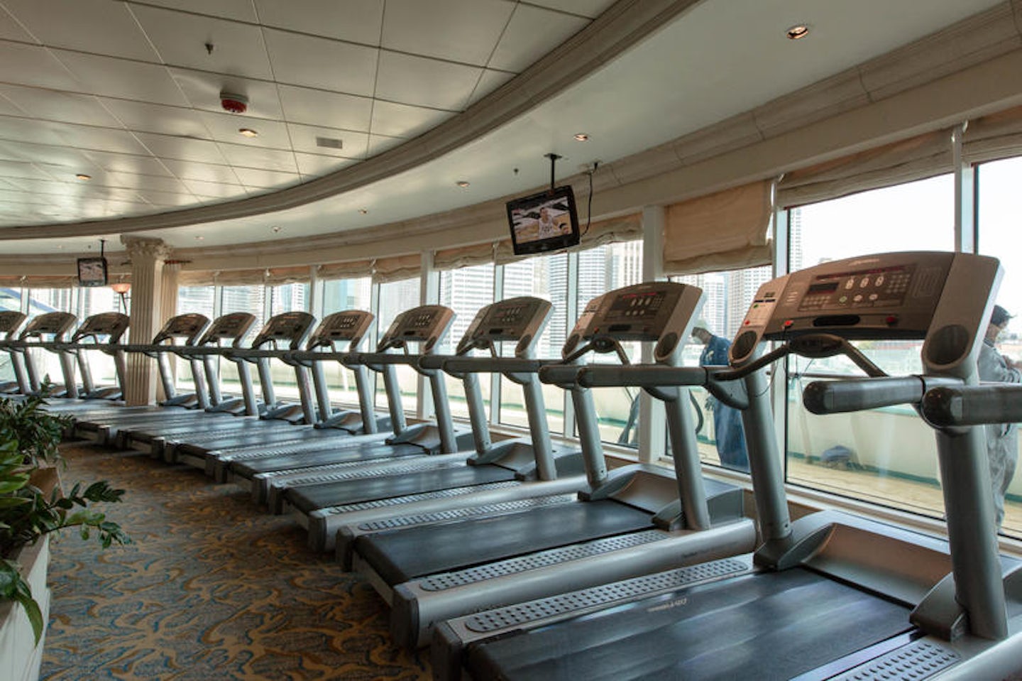 Vitality at Sea Fitness Center on Voyager of the Seas