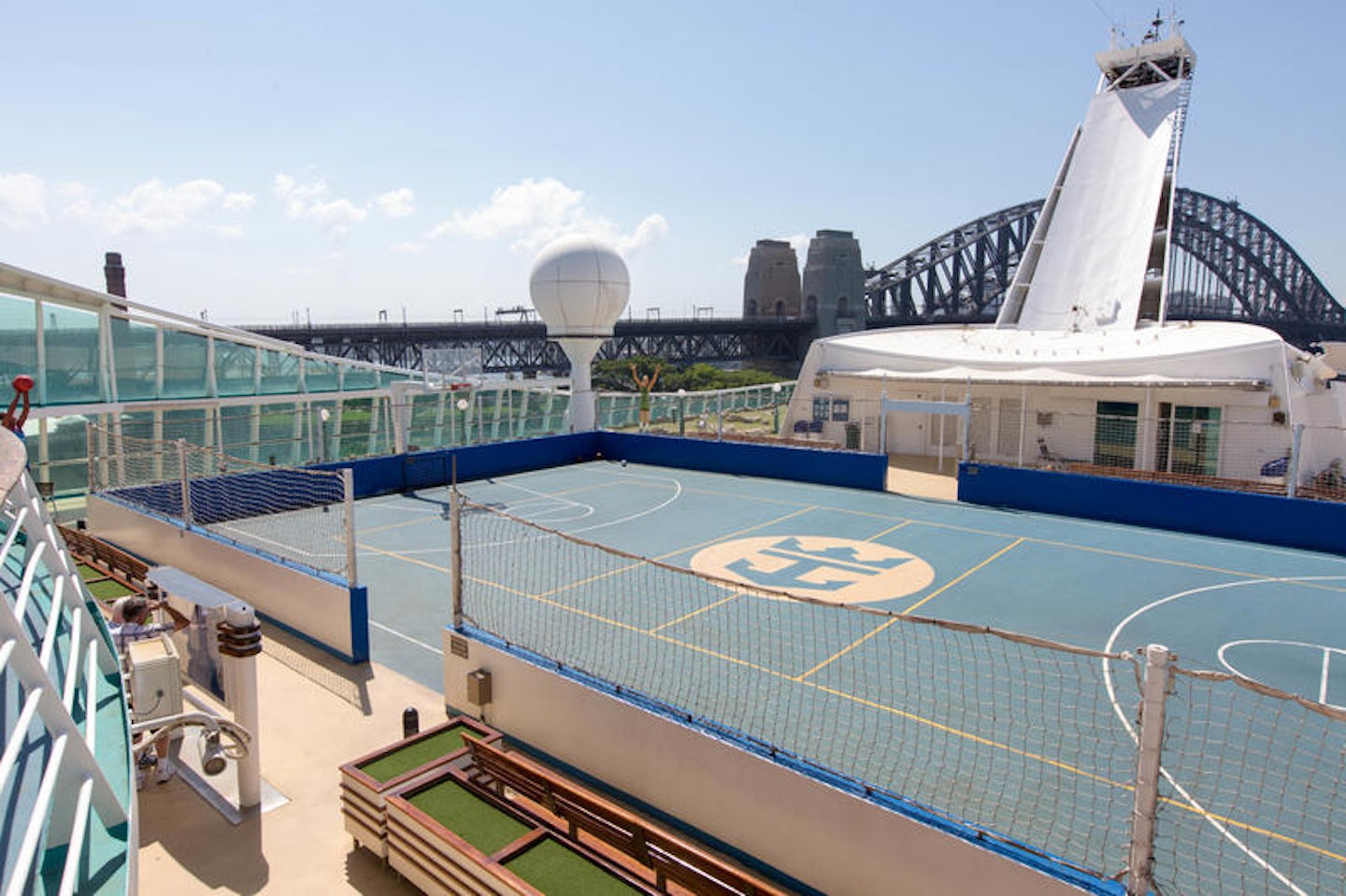 Sports Court on Voyager of the Seas