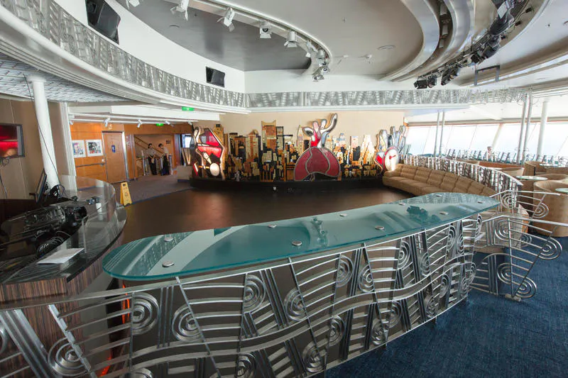 Viking Crown Lounge on Royal Caribbean Voyager of the Seas Ship