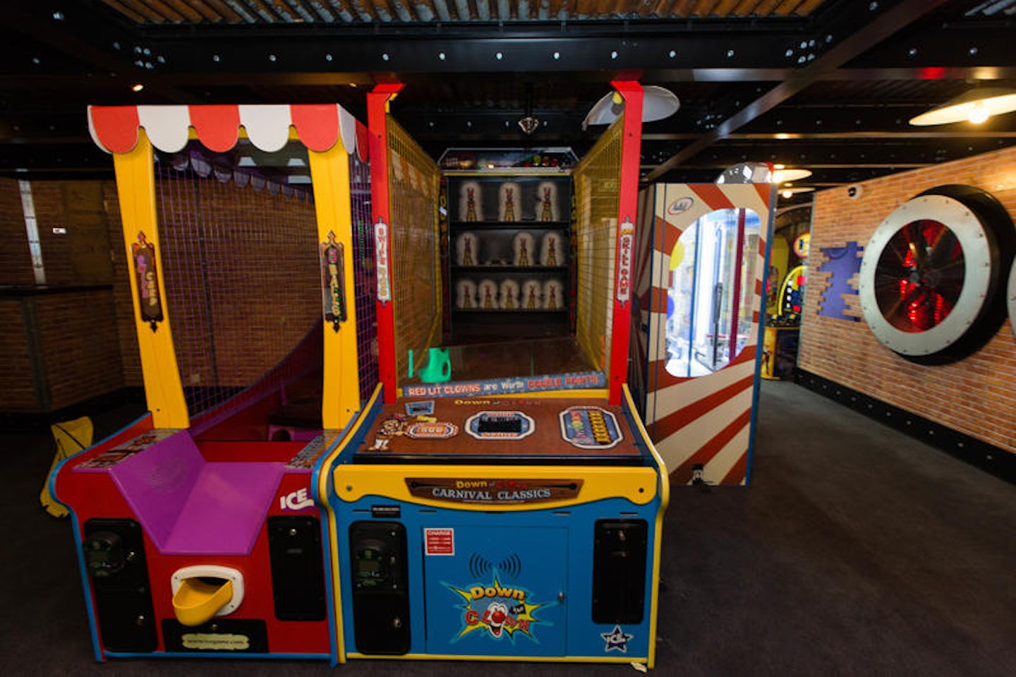 The Warehouse Video Arcade on Carnival Magic