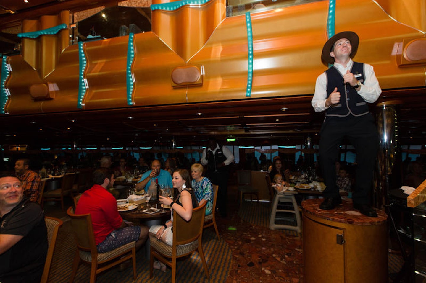 Northern Lights Dining Room on Carnival Magic