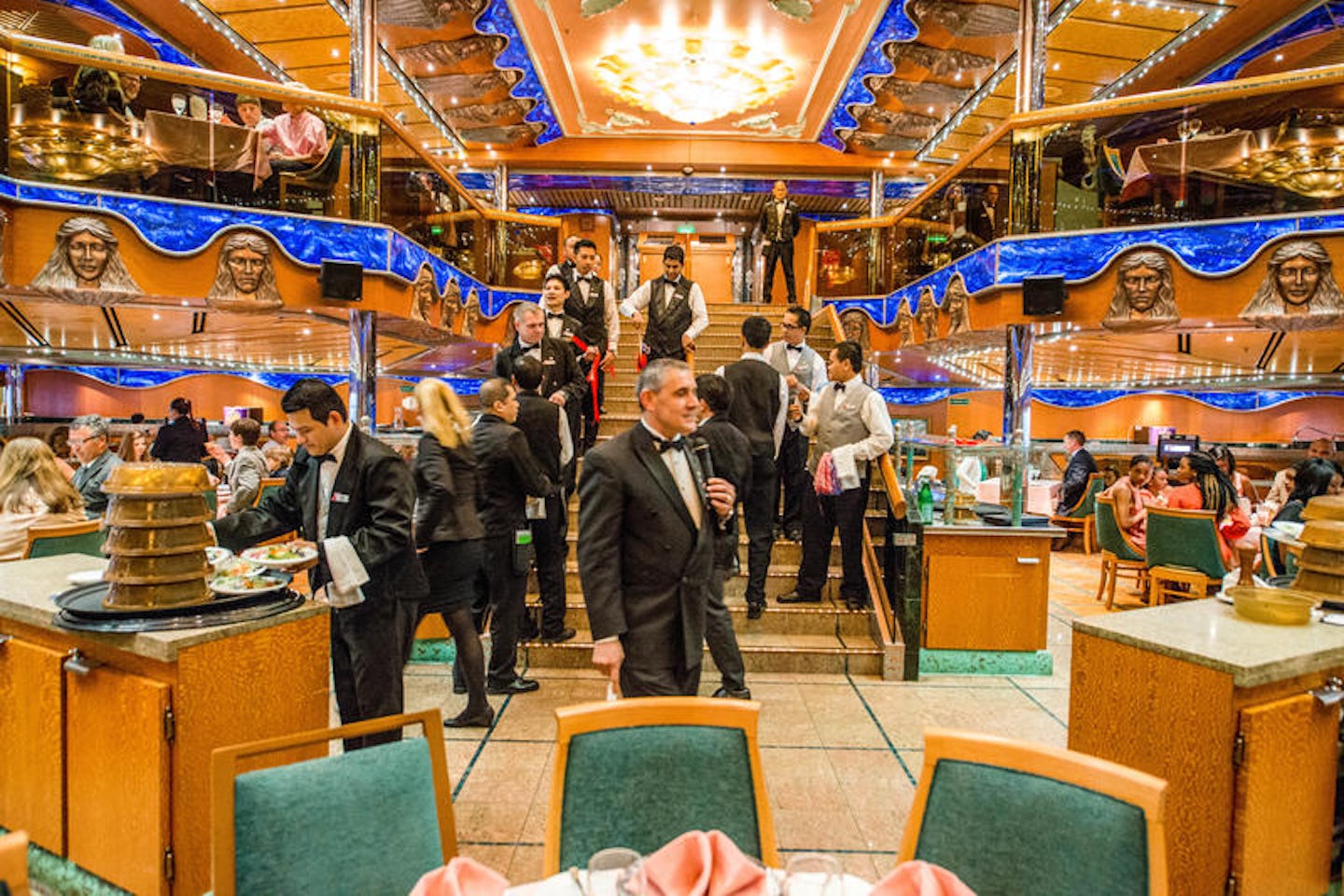 Atlantic And Pacific Dining Room Carnival Victory