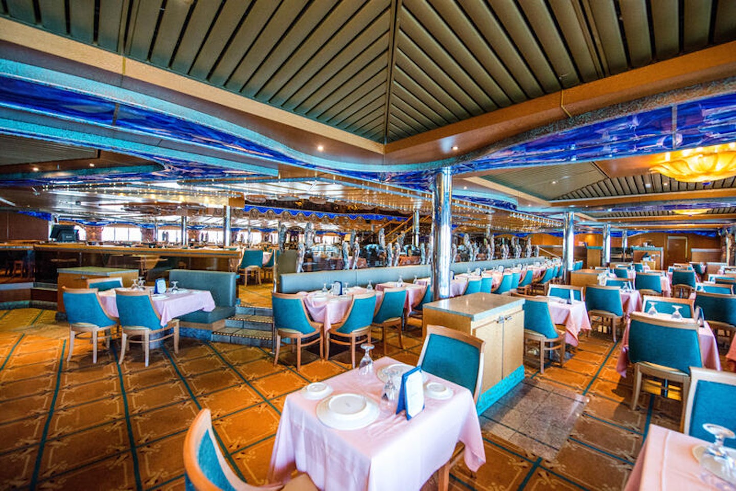 Atlantic And Pacific Dining Room Carnival Victory