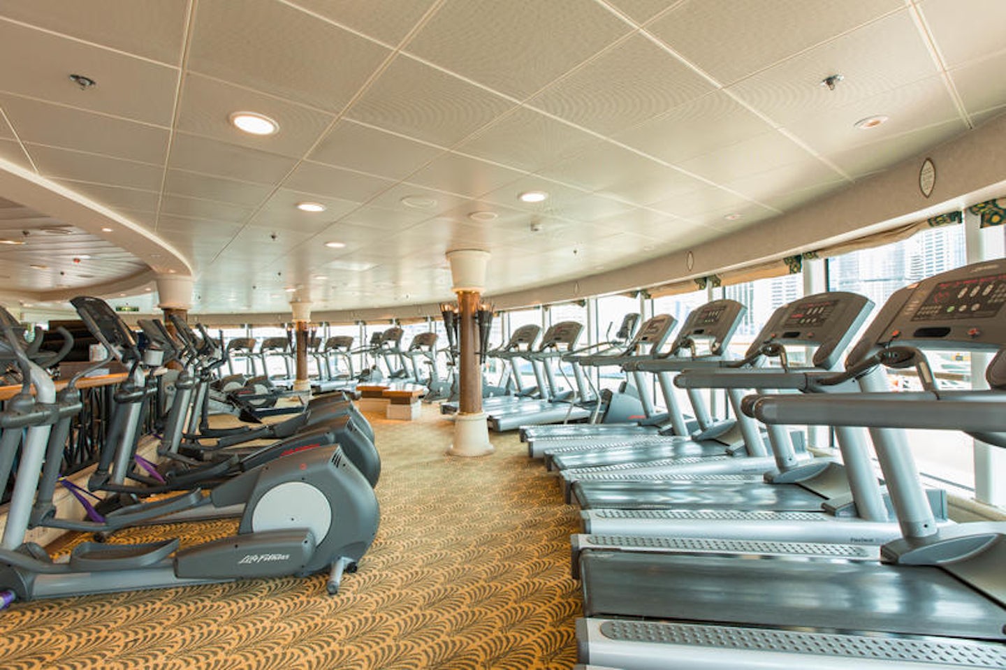 Fitness Center on Radiance of the Seas