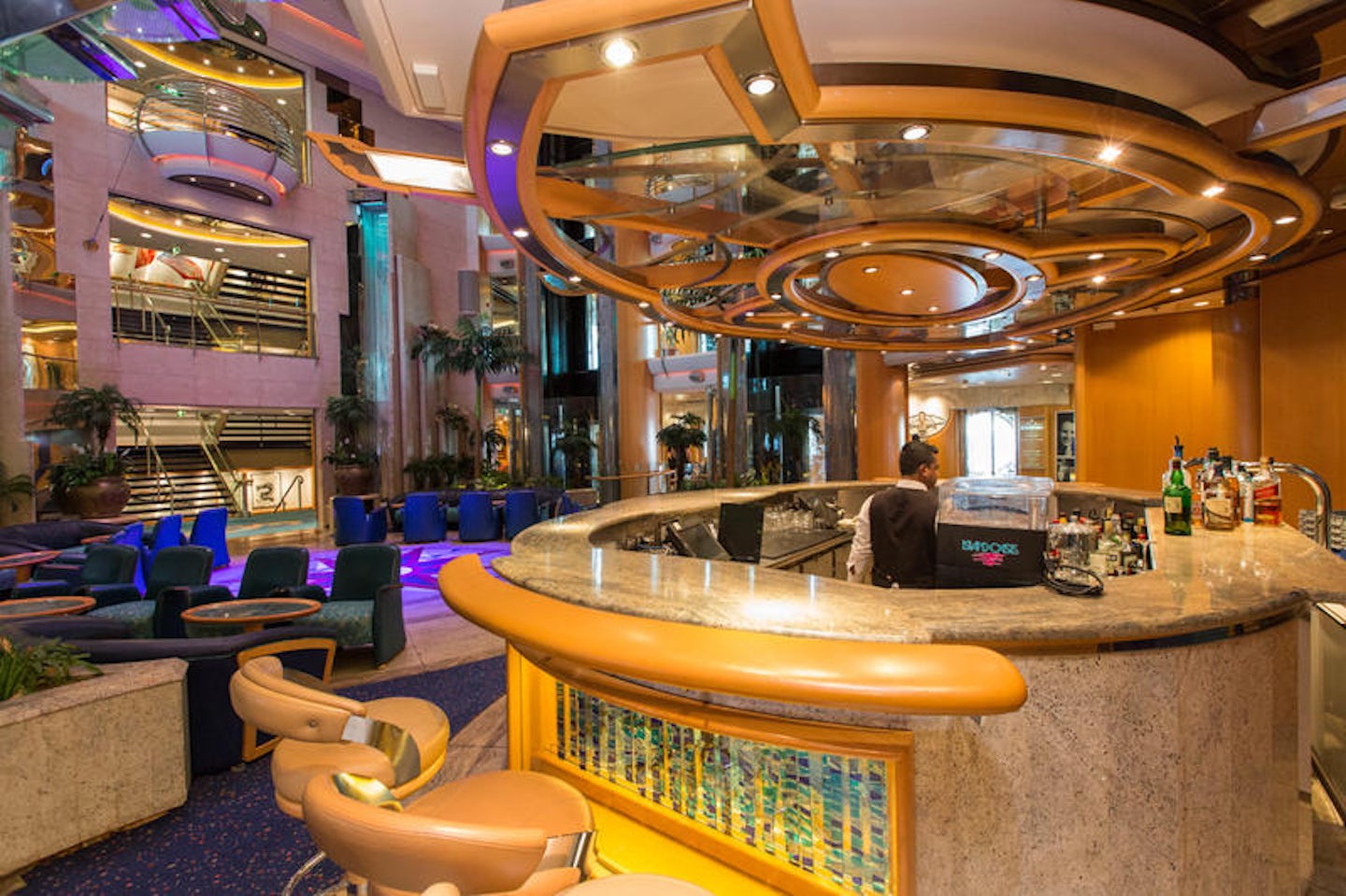 Atrium Bar on Radiance of the Seas
