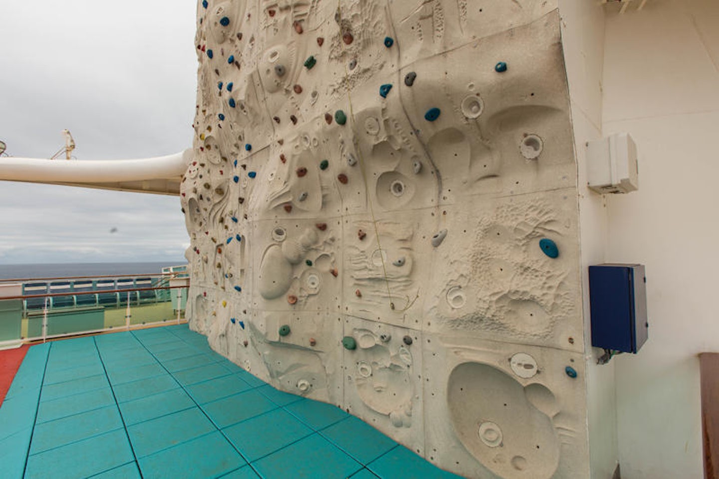 Rock Climbing Wall on Radiance of the Seas