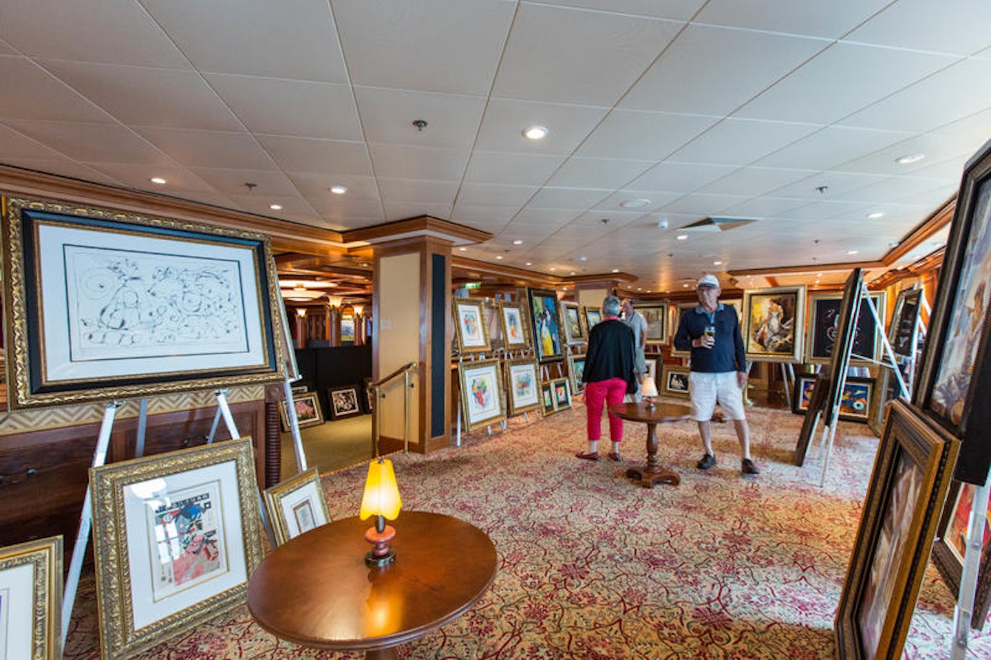 Art Auction on Radiance of the Seas