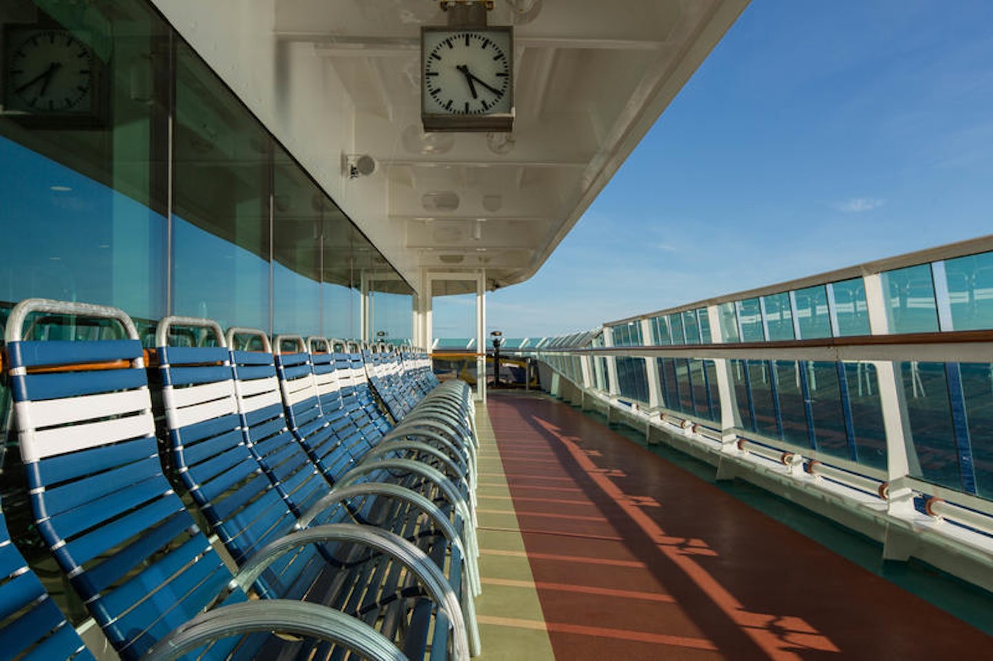 Upper Decks on Radiance of the Seas