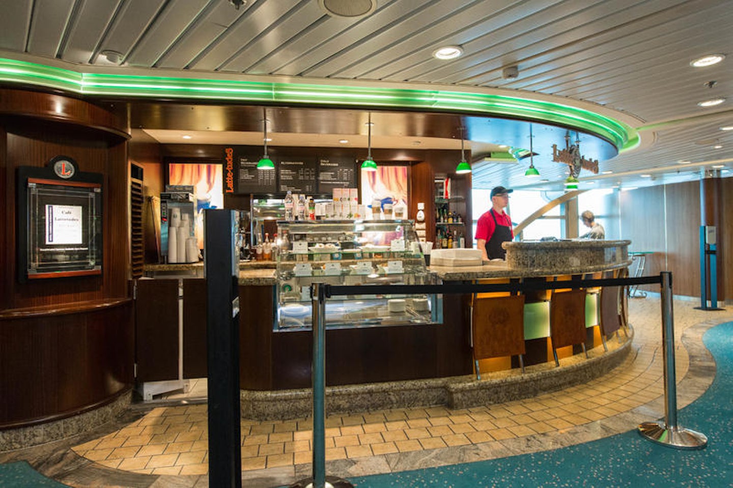 Cafe Latte-tudes on Radiance of the Seas
