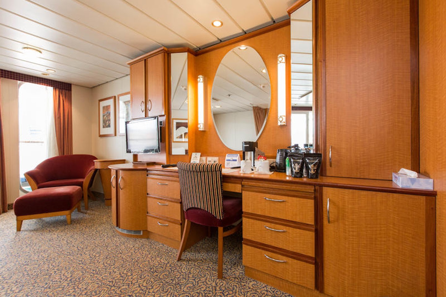 The Superior Oceanview Suite on Radiance of the Seas