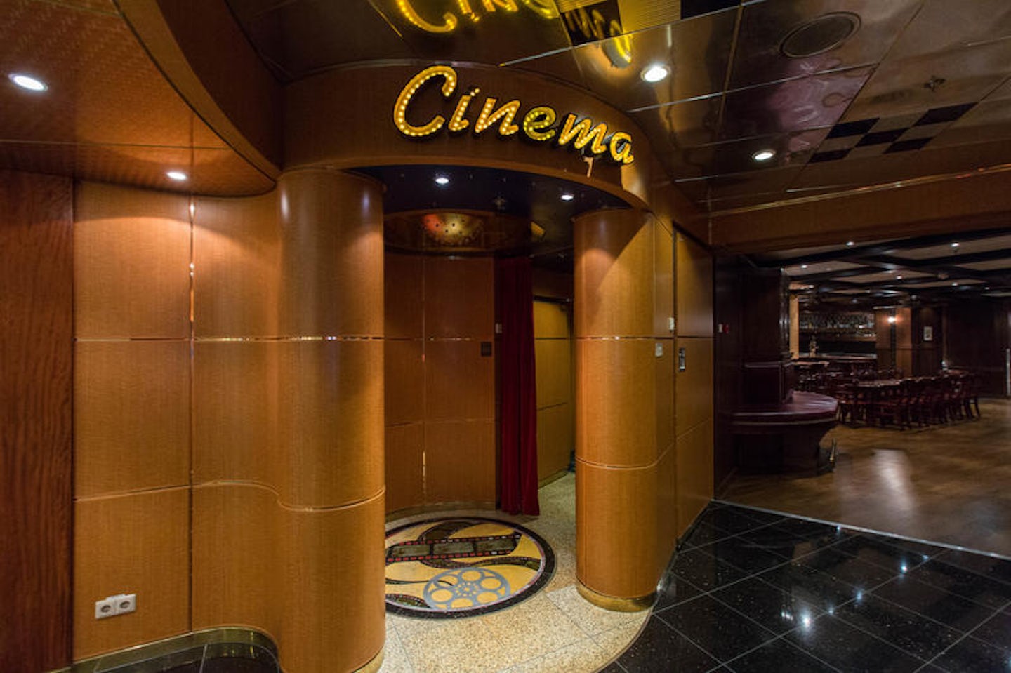 Cinema on Radiance of the Seas