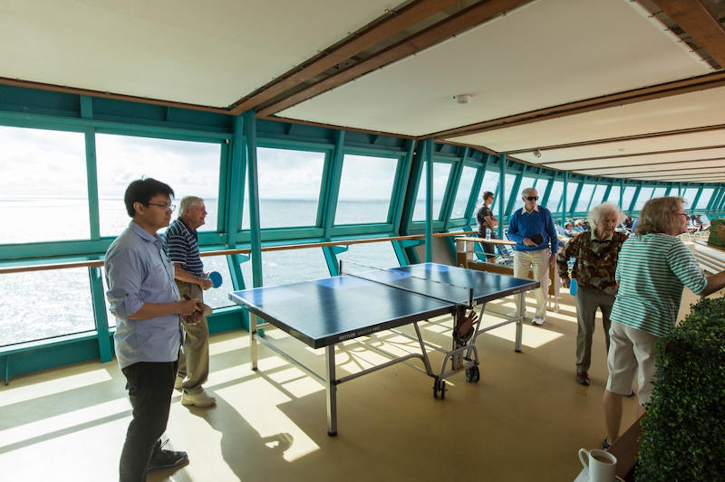 Table Tennis Competition on Radiance of the Seas