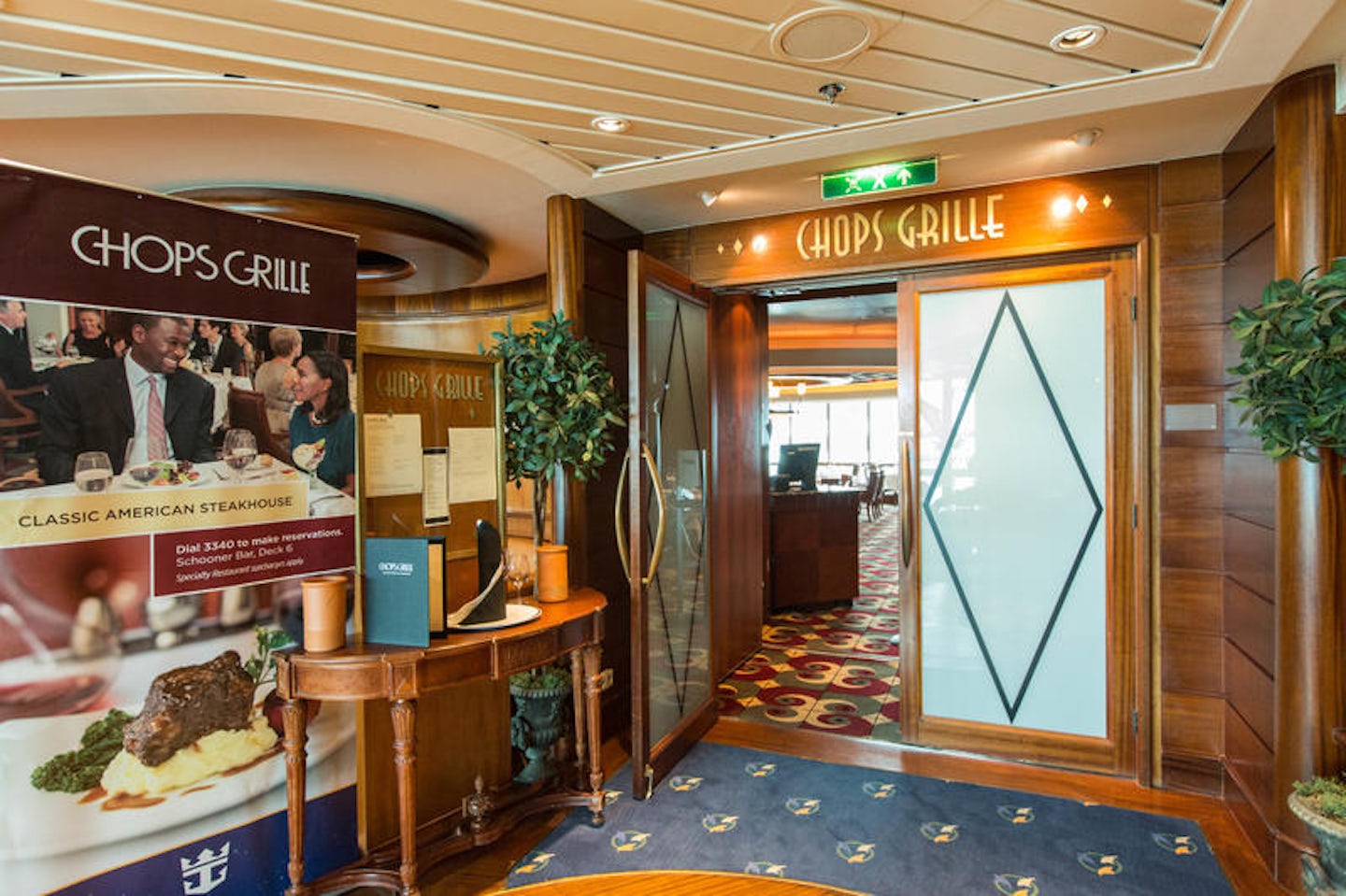 Chops Grille on Radiance of the Seas