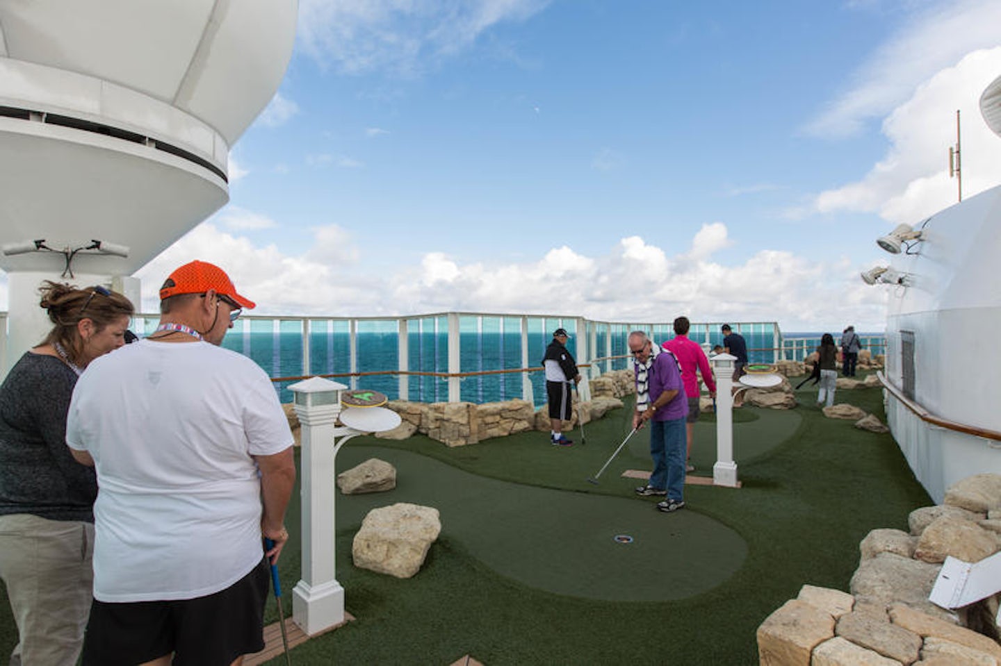 Mini Golf on Radiance of the Seas