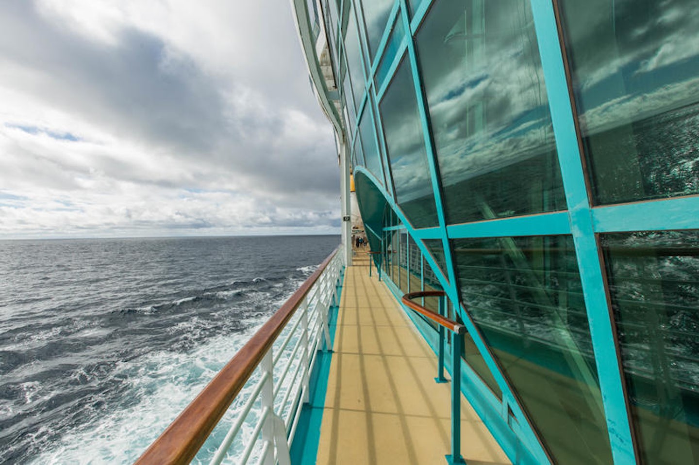 Glass Exterior Wall on Radiance of the Seas