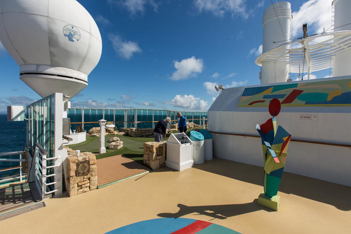 Sports Deck on Radiance of the Seas