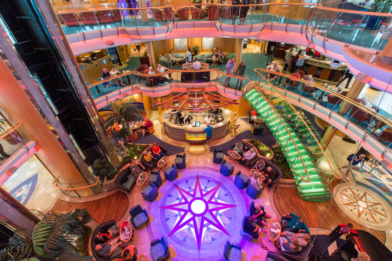 Atrium on Royal Caribbean Radiance of the Seas Cruise Ship - Cruise Critic