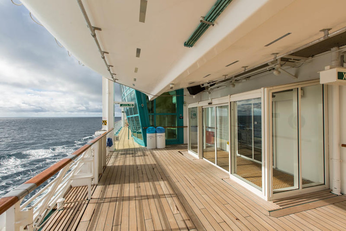 Promenade Deck on Radiance of the Seas