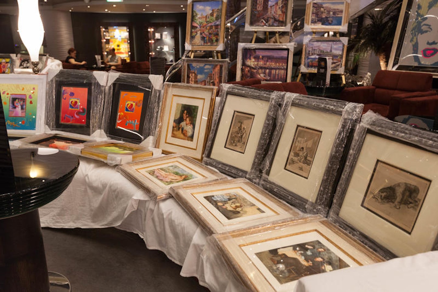 Art Auction on MSC Divina
