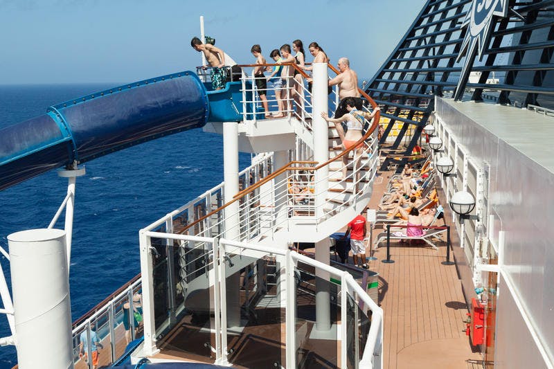 Waterslide on MSC Divina Cruise Ship Cruise Critic