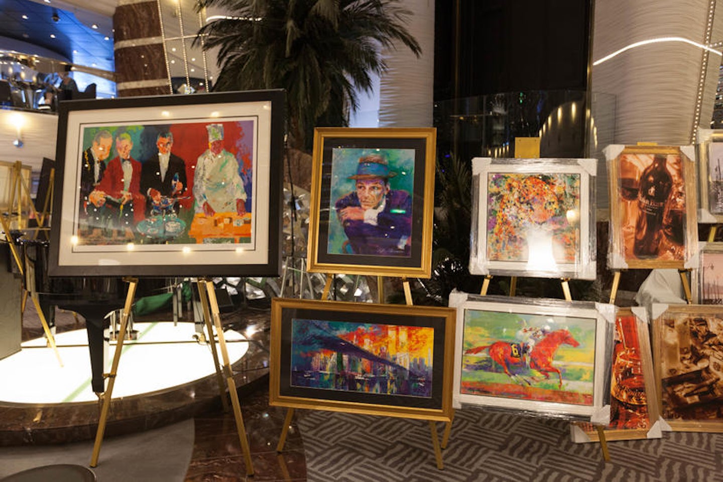 Art Auction on MSC Divina