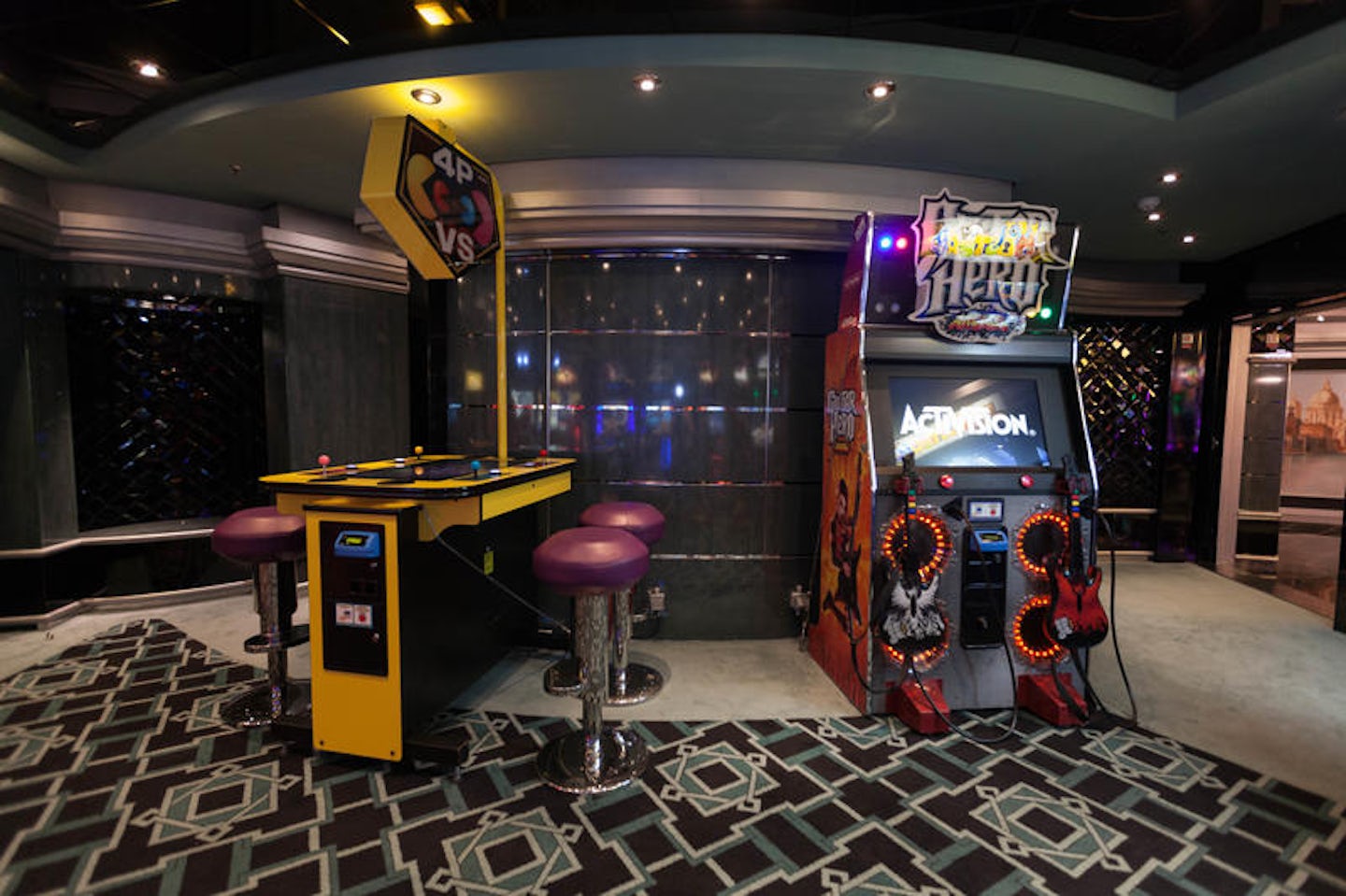 Video Arcade on MSC Divina