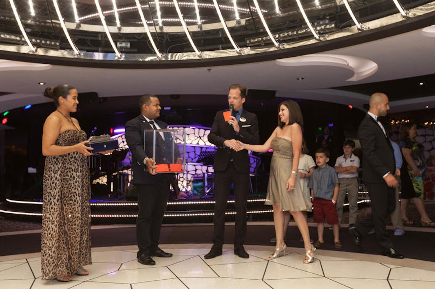 Dance with the Officers on MSC Divina