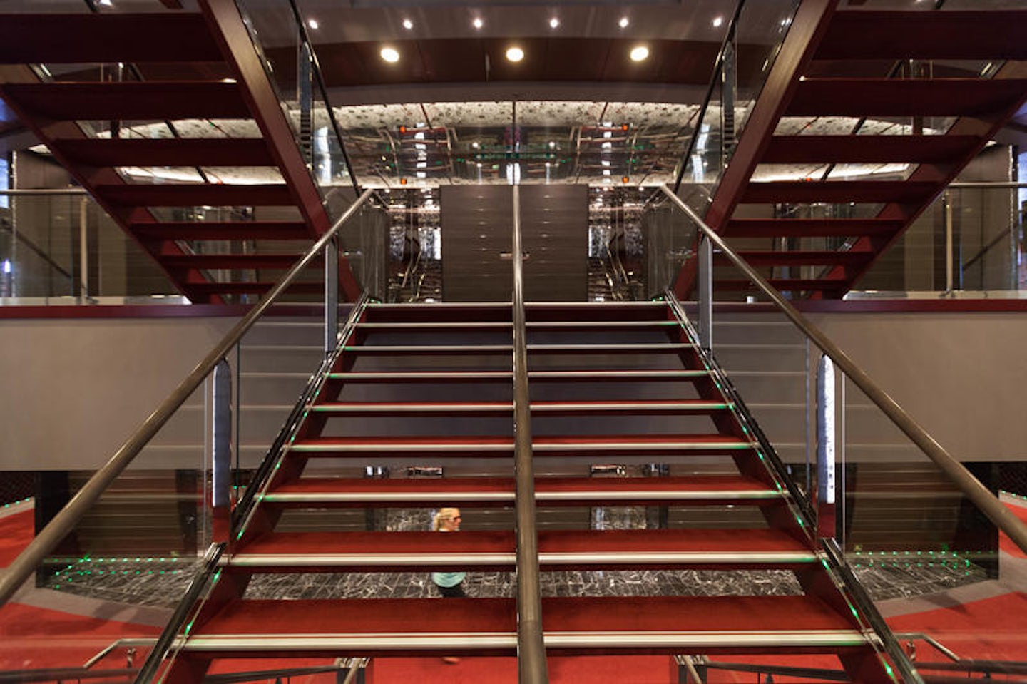 Stairs on MSC Divina