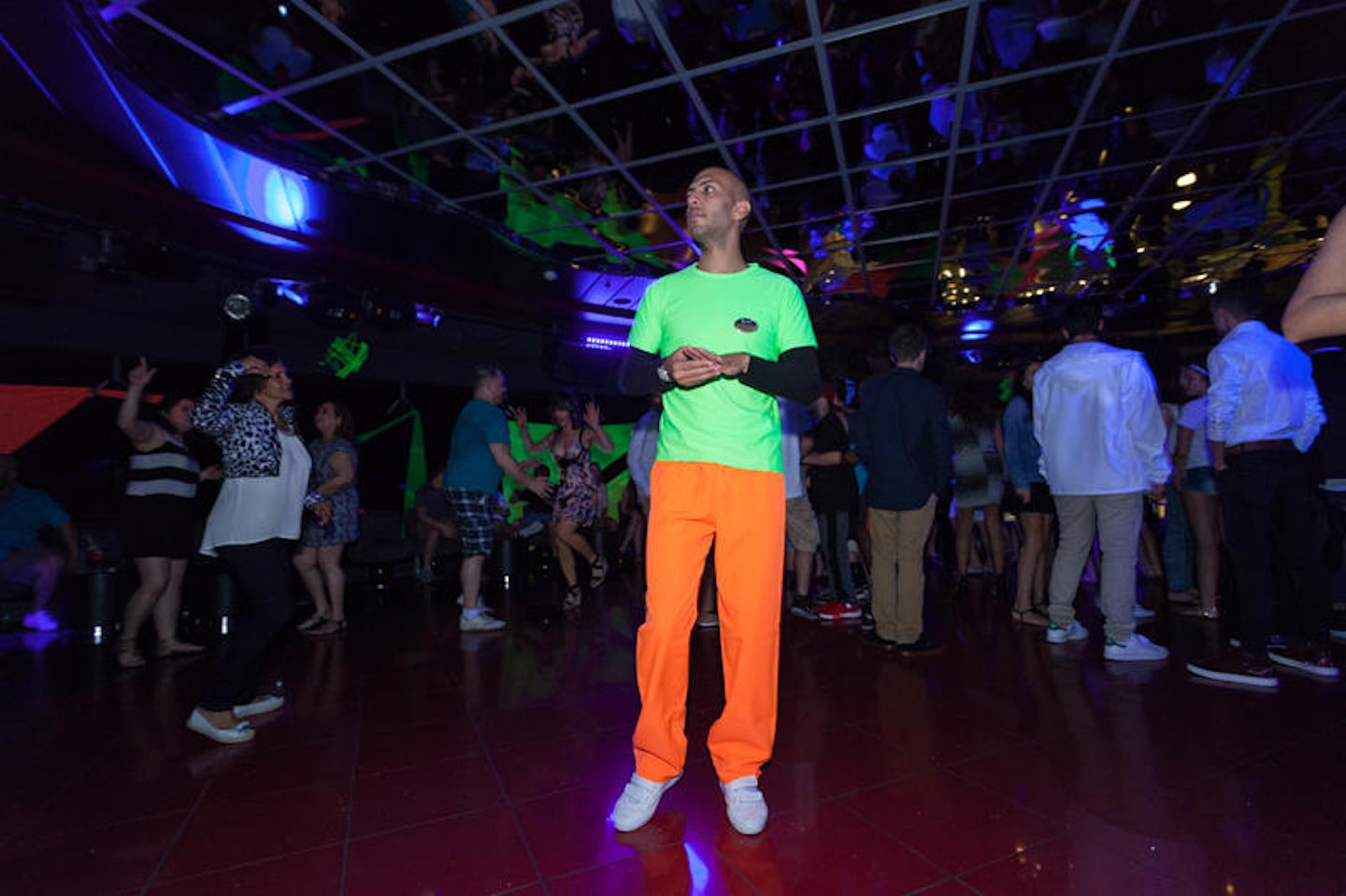 Fluo Party on MSC Divina