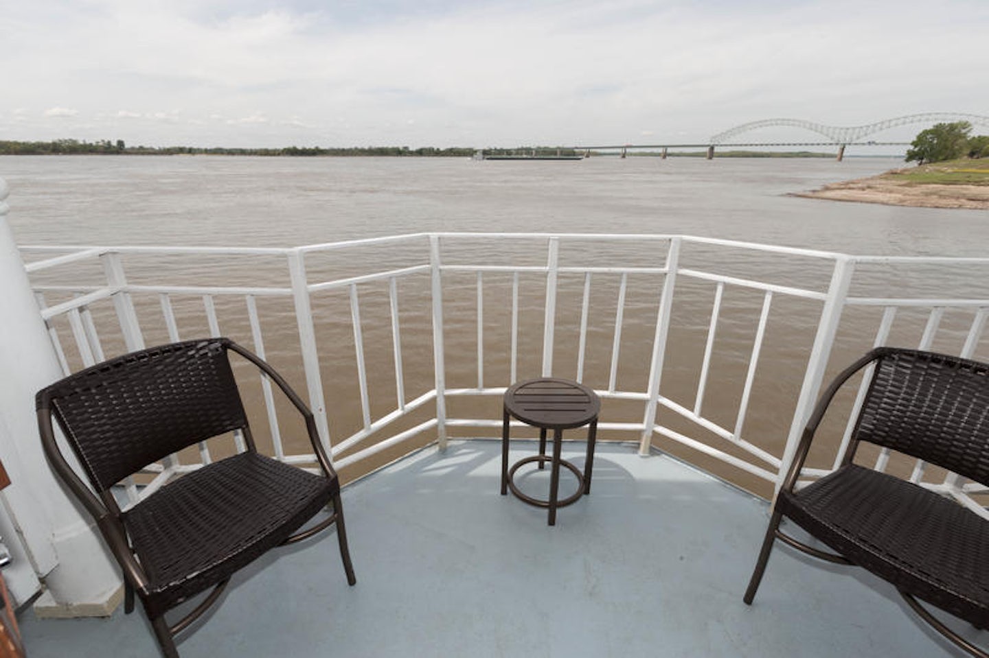 The Superior Outside Cabin with Private Balcony on American Queen