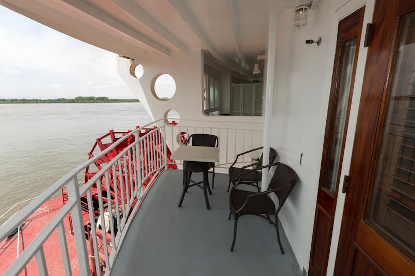 The Stern Luxury Suite with Open Balcony on American Queen