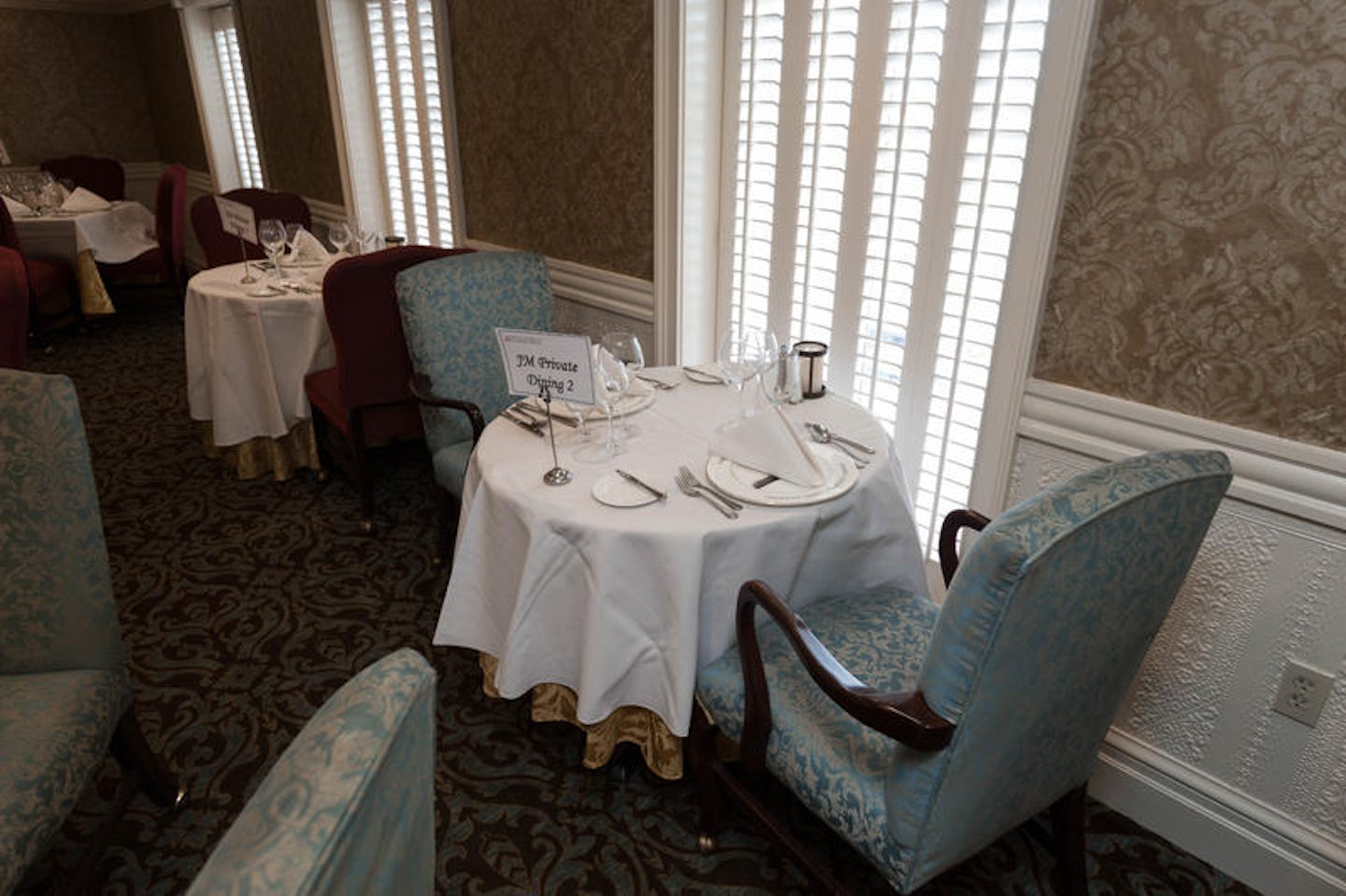 J.M. White Dining Room on American Queen