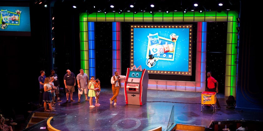 Hasbro's Game Show in Ovation Theater on Carnival Breeze (Photo: Cruise Critic)