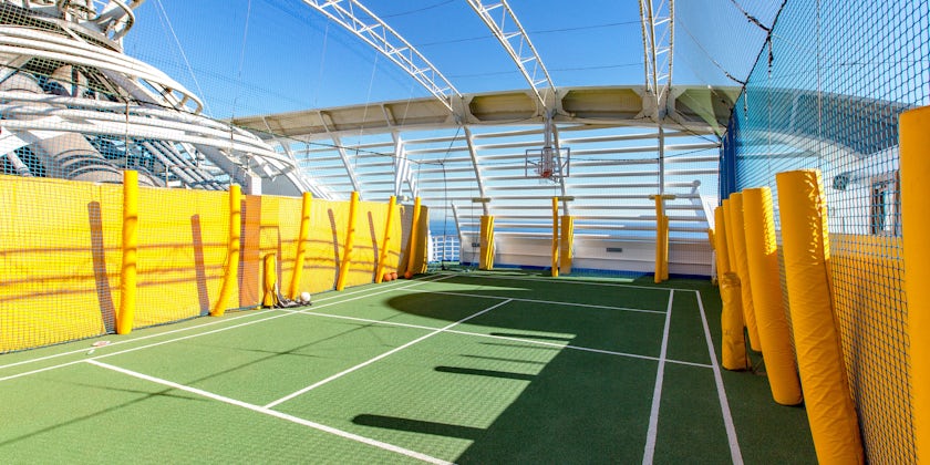 Sport Courts on Ruby Princess (Photo: Cruise Critic)