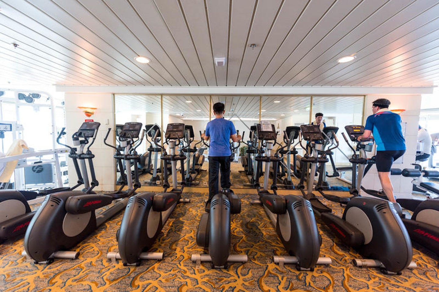 Fitness Center on Royal Caribbean Rhapsody of the Seas Cruise Ship