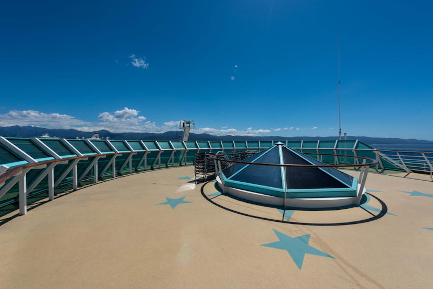 The Sky Deck on Rhapsody of the Seas