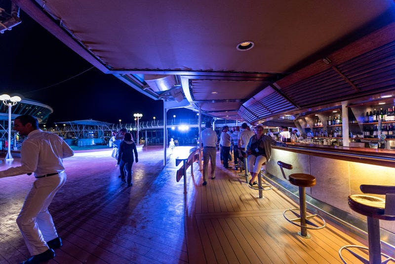 White Party on Royal Caribbean Rhapsody of the Seas Cruise Ship