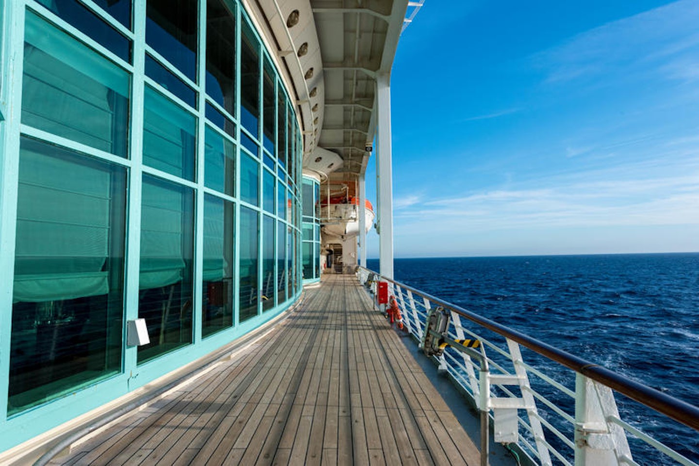 Exterior Decks on Rhapsody of the Seas