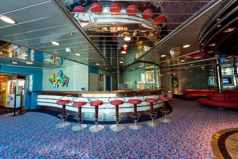 Teen Disco on Royal Caribbean Rhapsody of the Seas Cruise Ship Cruise